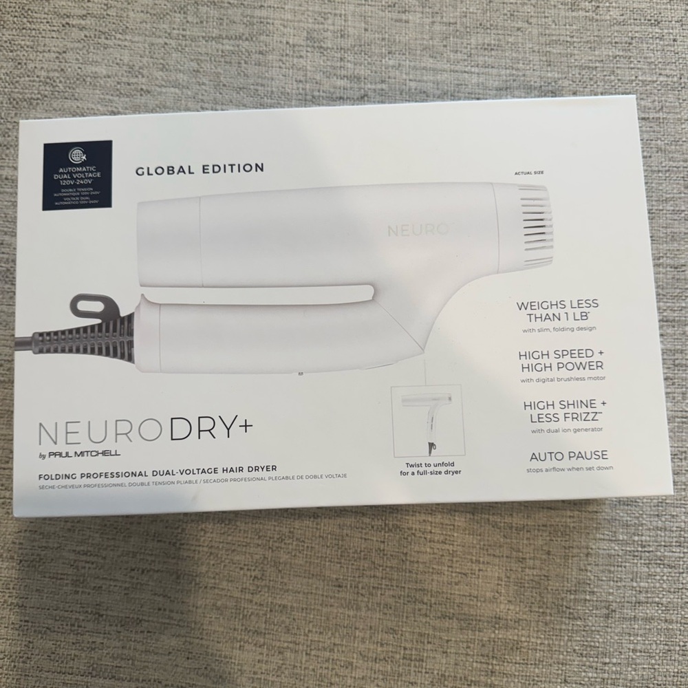 Paul Mitchell Neuro Dry+ Hair Dryer- Global